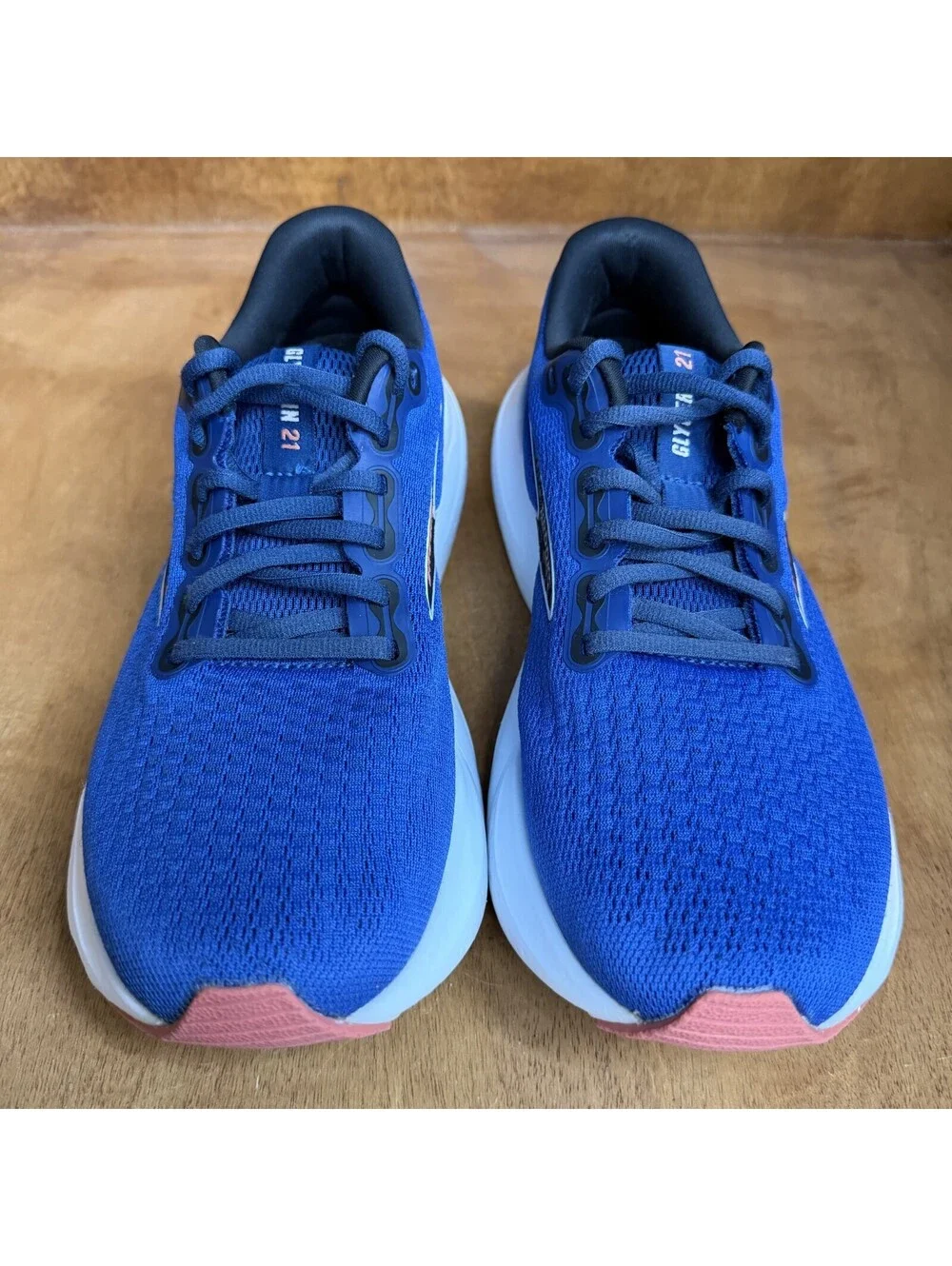 Brooks Glycerin 21 Shoes Women Sz 9 B Blue DNA Loft Cushion Sneakers 1204081B496 - Picture 3 of 15